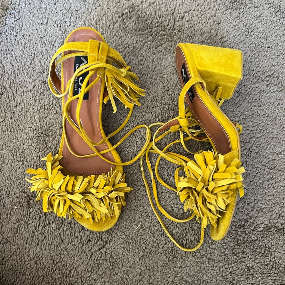 MJA real suede sandals